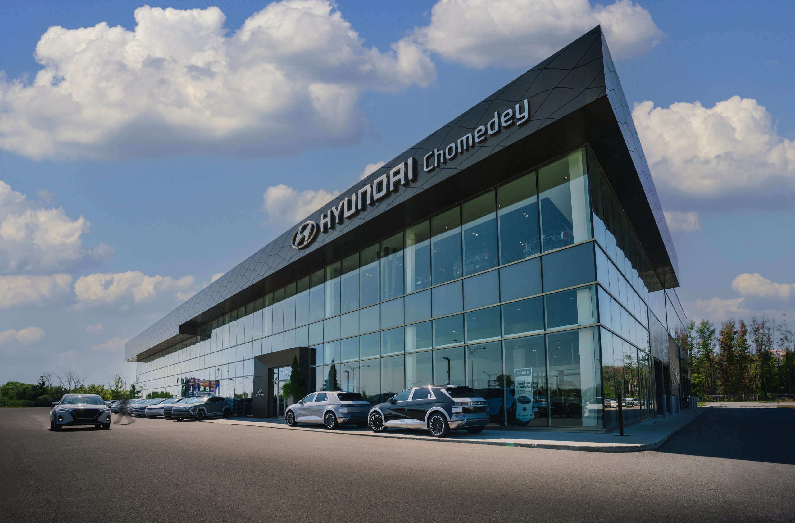 Projet installation de systèmes intérieurs par JTDN - Concessionnaire automobile Hyundai Chomedey