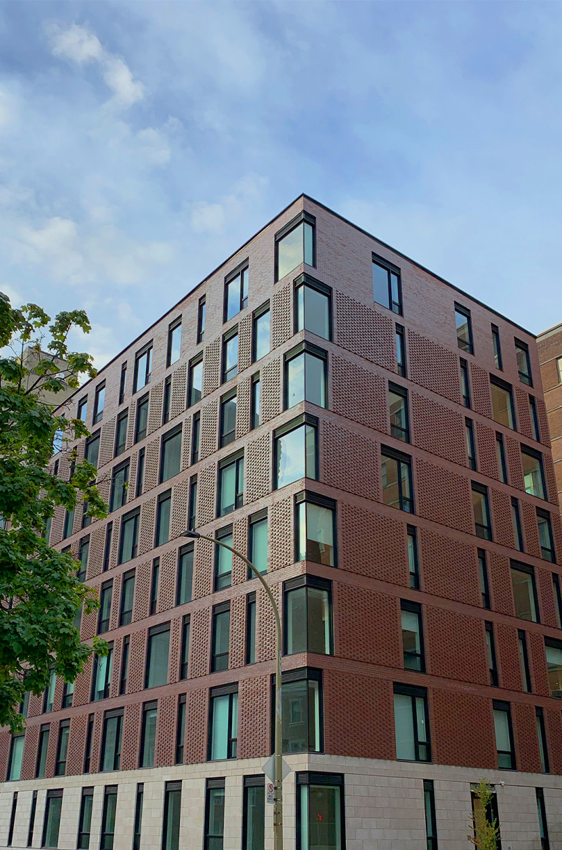 Projet installation de systèmes intérieurs par JTDN - Tours A-B-C Gramercy Montréal